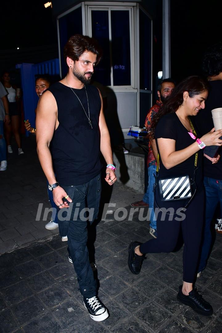 Zaheer Iqbal snapped at BKC, Bandra