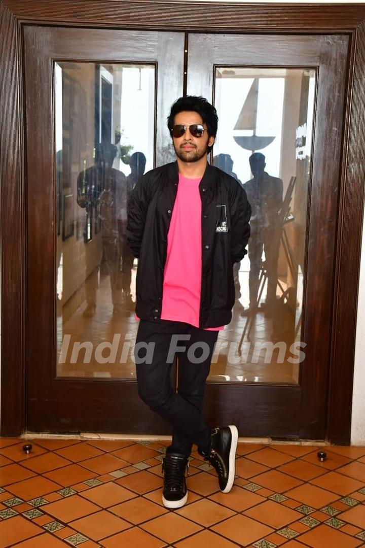 Shubham Kumar Mehra snapped promoting their upcoming series TAJ: Reign of Revenge