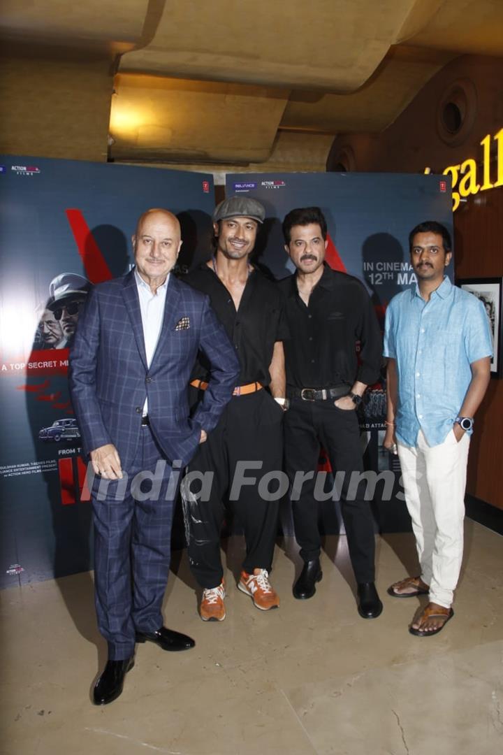 Anupam Kher, Vidyut Jammwal, Anil Kapoor, Sankalp Reddy grace the premiere of IB 71