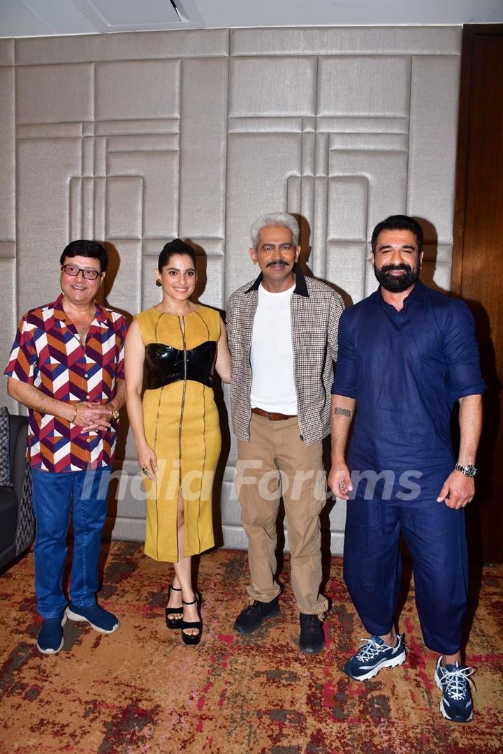 Eijaz Khan, Priya Bapat, Atul Kulkarni, Sachin Pilgaonkar snapped promoting City Of Dreams Season 3