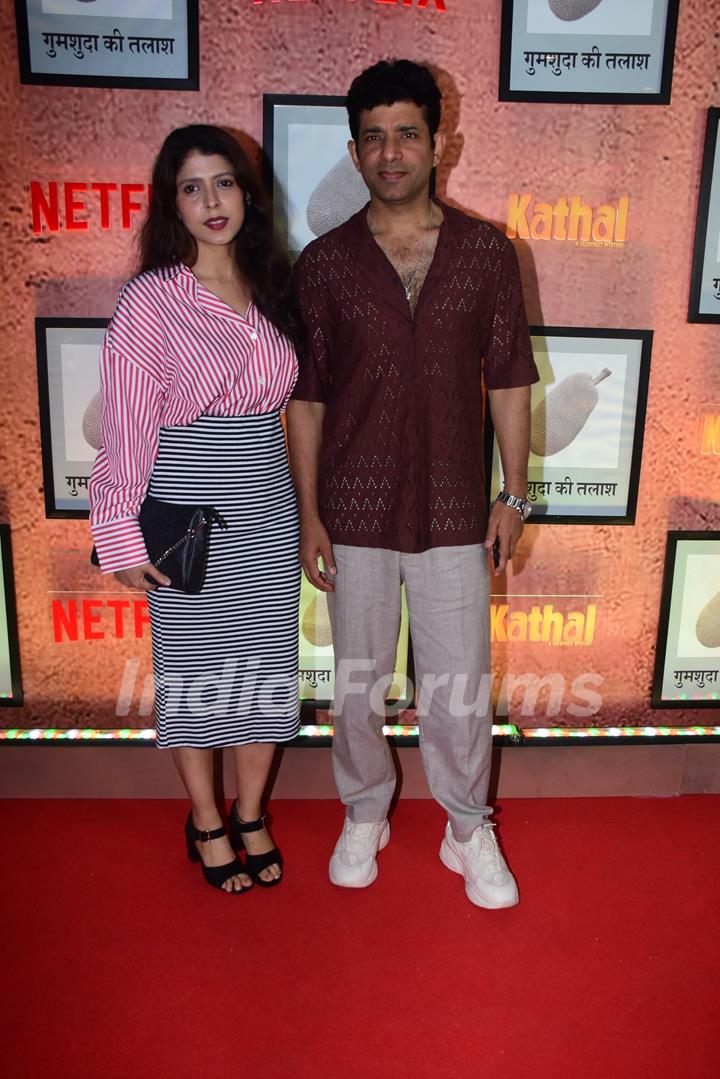 Vineet Kumar Singh grace the premiere of Kathal