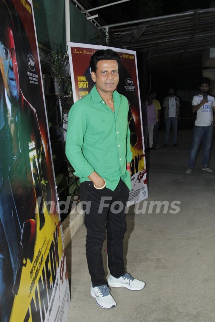 Manoj Bajpayee grace the special screening of film Kennedy