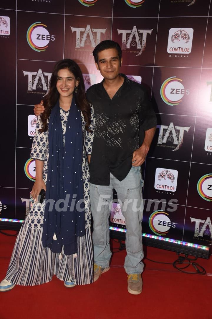 Karishma Sharma, Vivaan Shah grace the premiere of Taj: Reign of Revenge