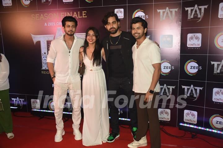 Siddharth Nigam, Abhishek Nigam, Reem Sammer Shaikh, Zain Imam grace the premiere of Taj: Reign of Revenge