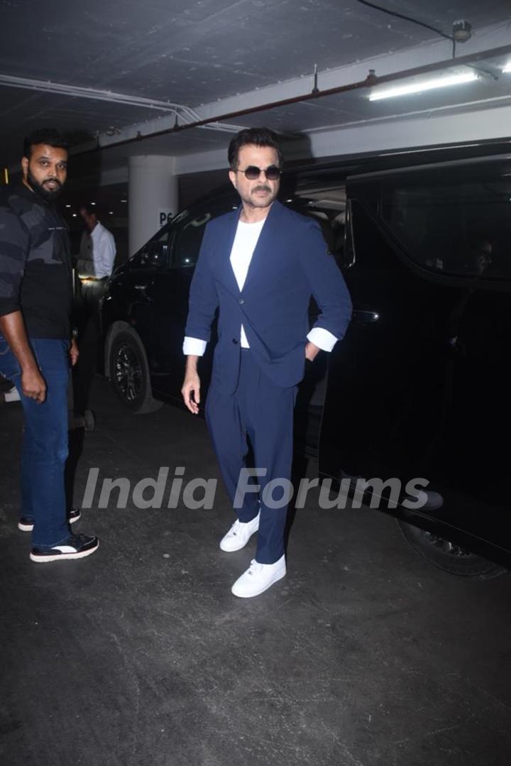 Anil Kapoor snapped in Bandra 