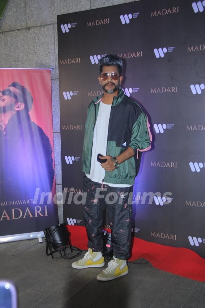 Suyyash Rai attend the launch of the song Madari