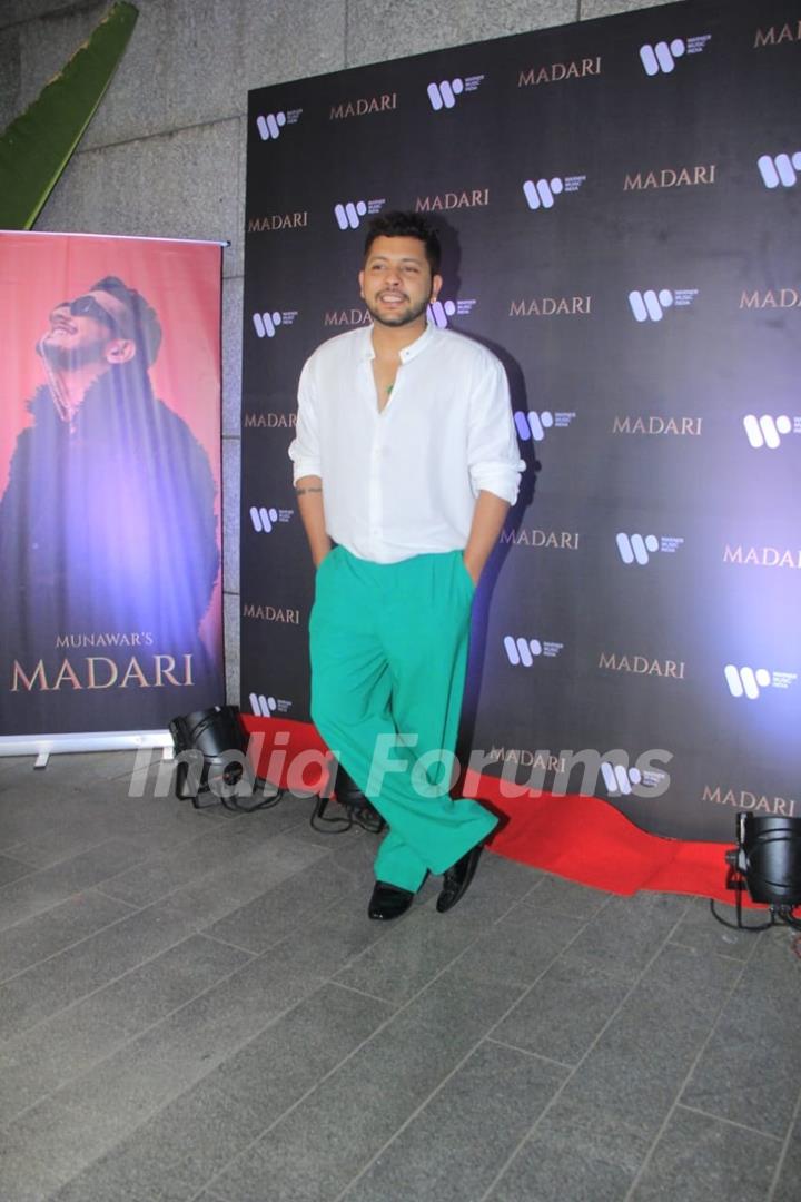 Nishant Bhat attend the launch of the song Madari