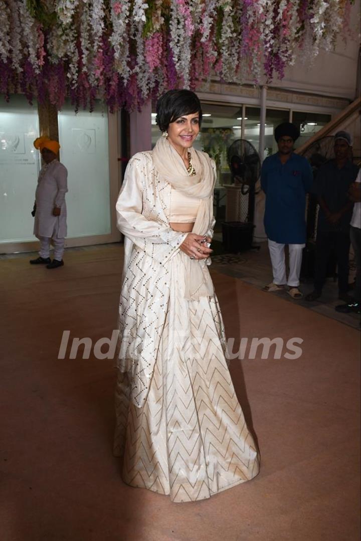 Mandira Bedi grace the wedding ceremony of Sonnalli Seygall and Ashesh Sajnani