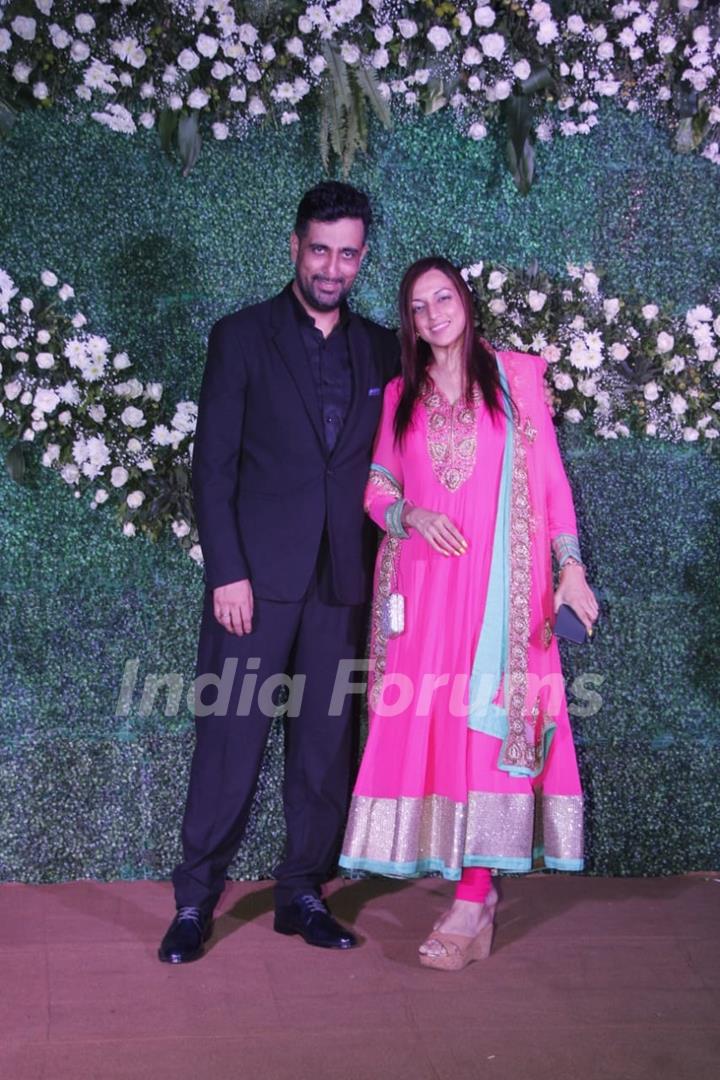 Sonnalli Seygall and Ashesh Sajnani’s wedding reception