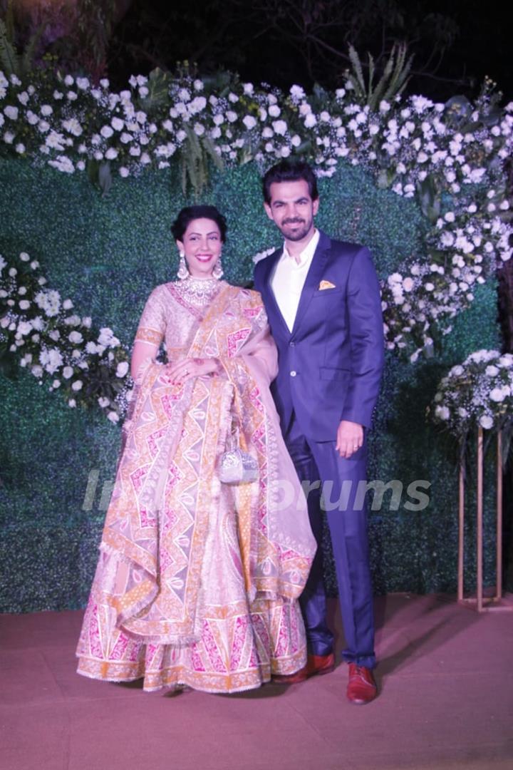 Sonnalli Seygall and Ashesh Sajnani’s wedding reception