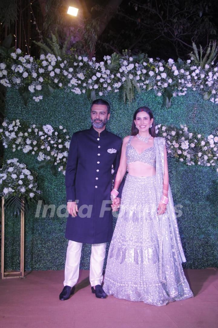 Sonnalli Seygall and Ashesh Sajnani’s wedding reception