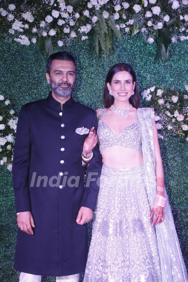 Sonnalli Seygall and Ashesh Sajnani’s wedding reception