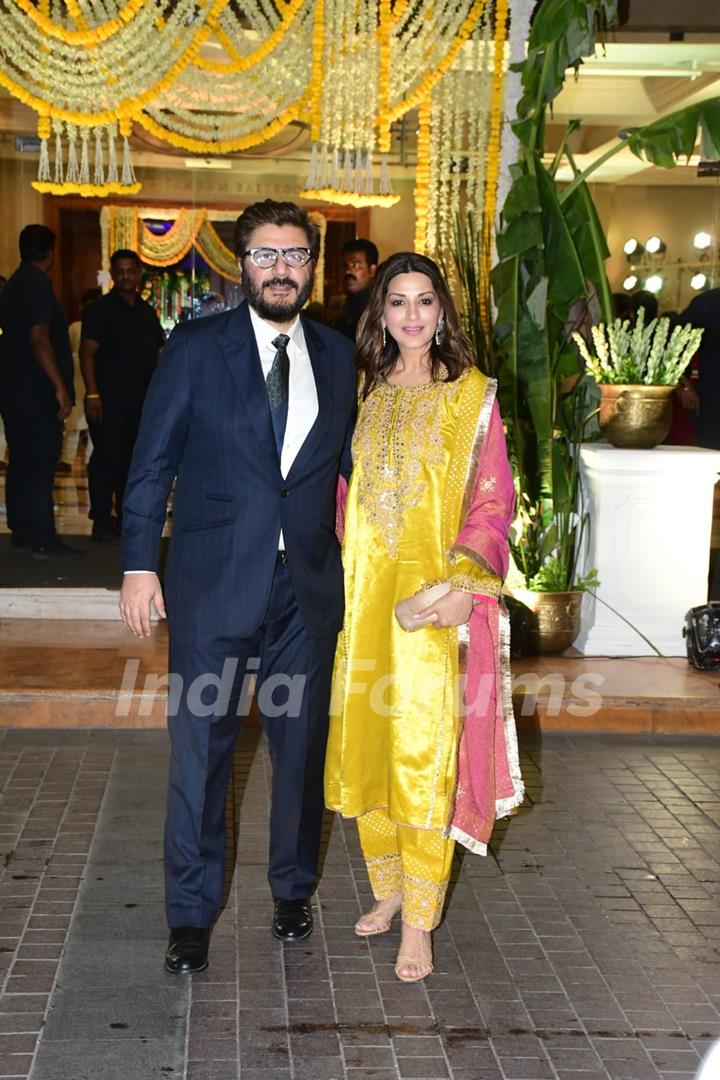 Celebrities attend Madhu Mantena and Ira Trivedi’s wedding reception