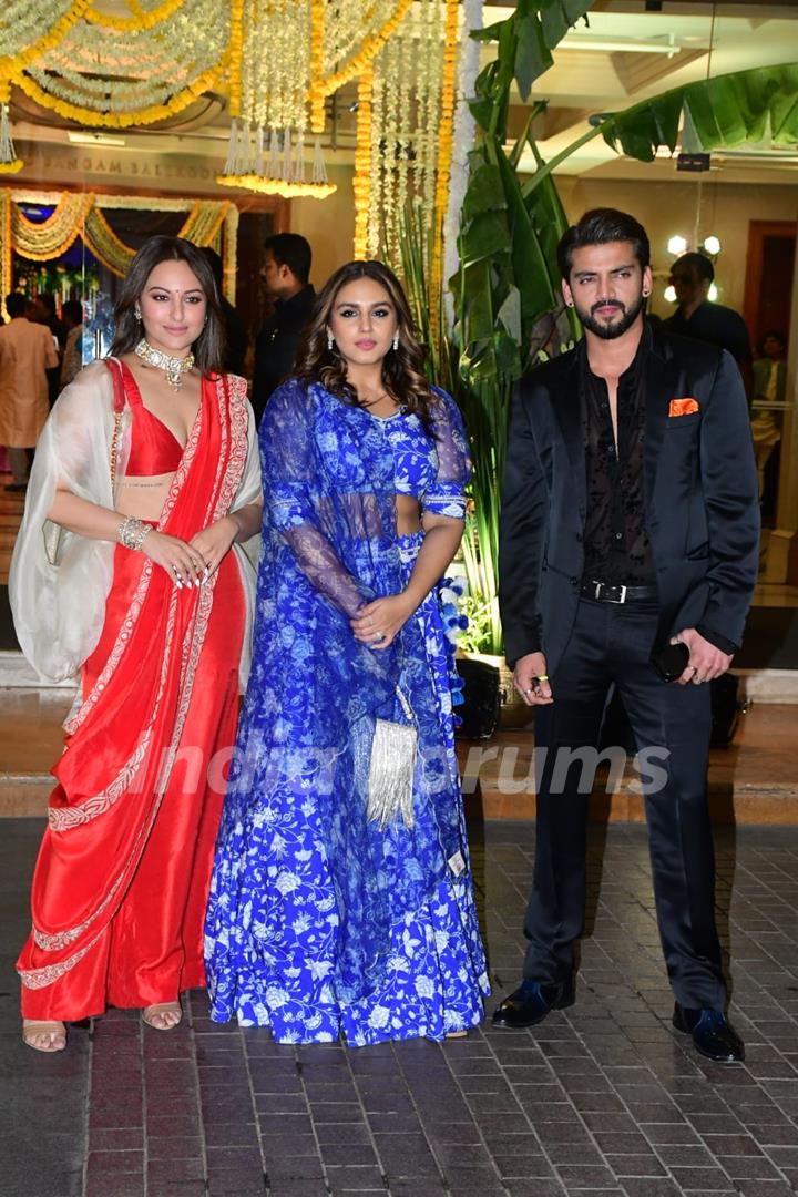 Celebrities attend Madhu Mantena and Ira Trivedi’s wedding reception