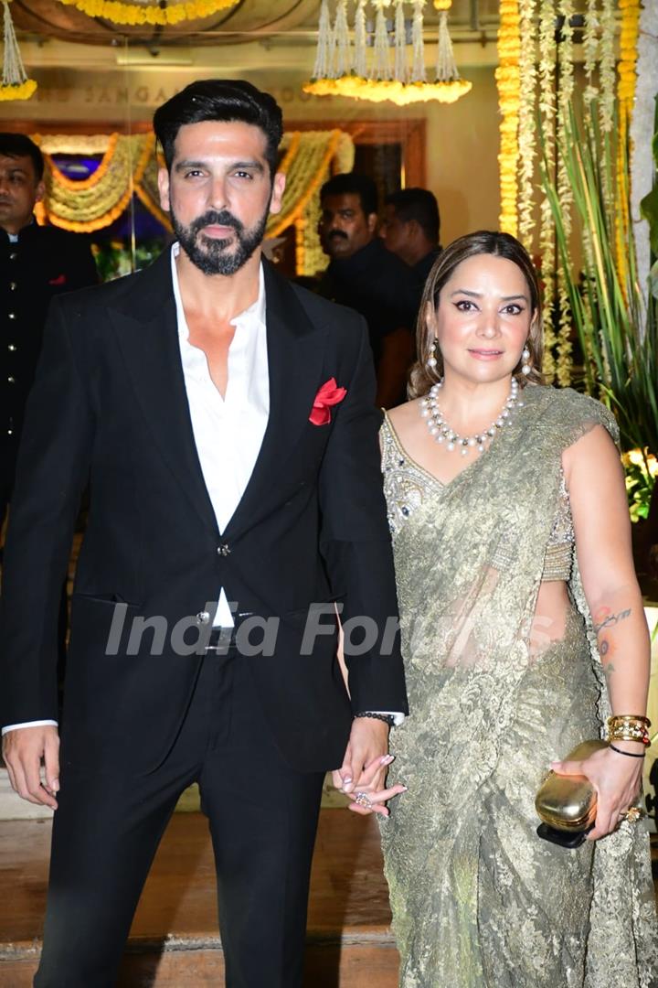 Celebrities attend Madhu Mantena and Ira Trivedi’s wedding reception