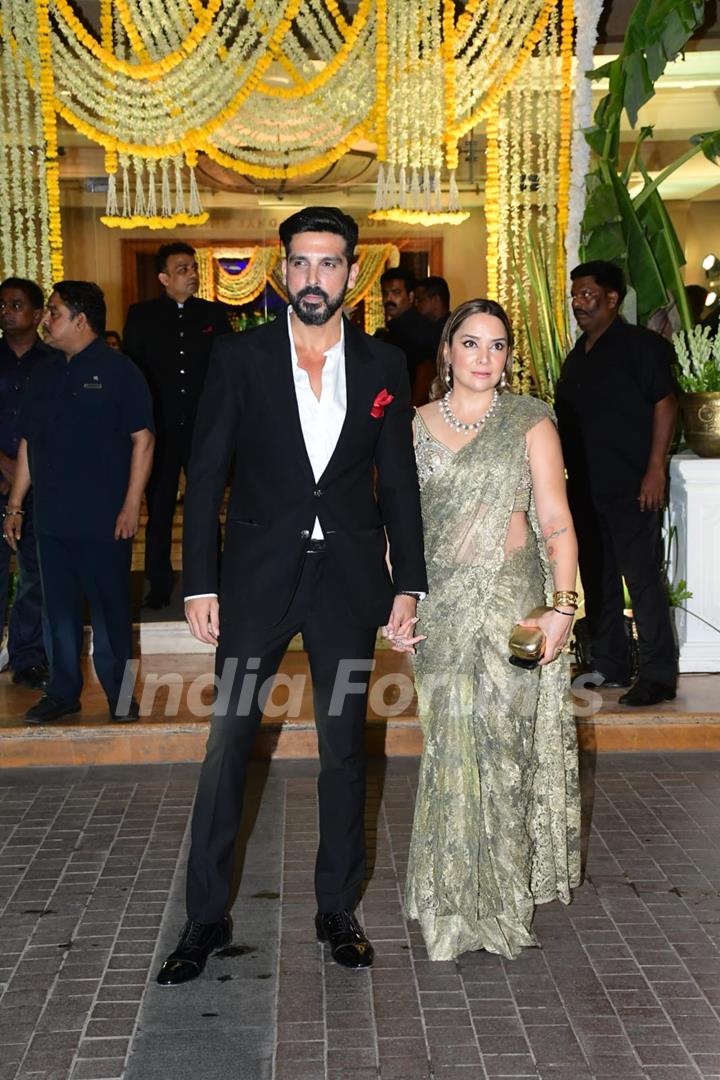 Celebrities attend Madhu Mantena and Ira Trivedi’s wedding reception