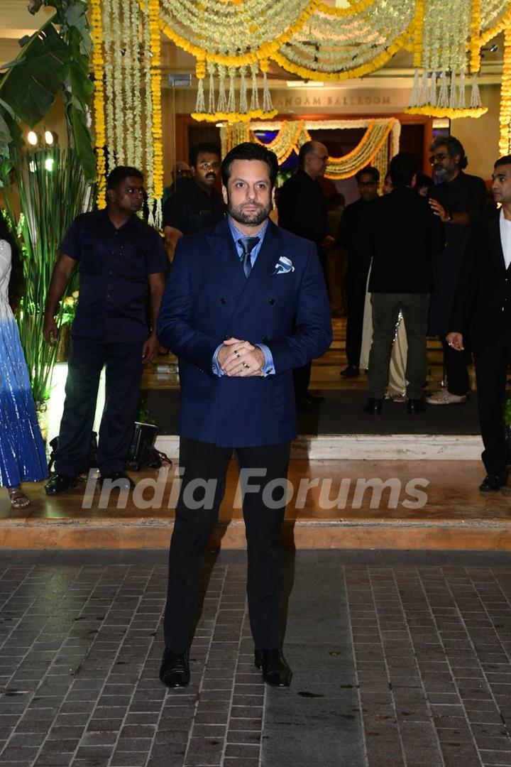 Celebrities attend Madhu Mantena and Ira Trivedi’s wedding reception