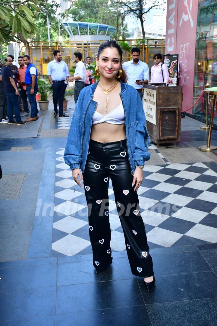 Tamannaah Bhatia promote their web series Jee Karda