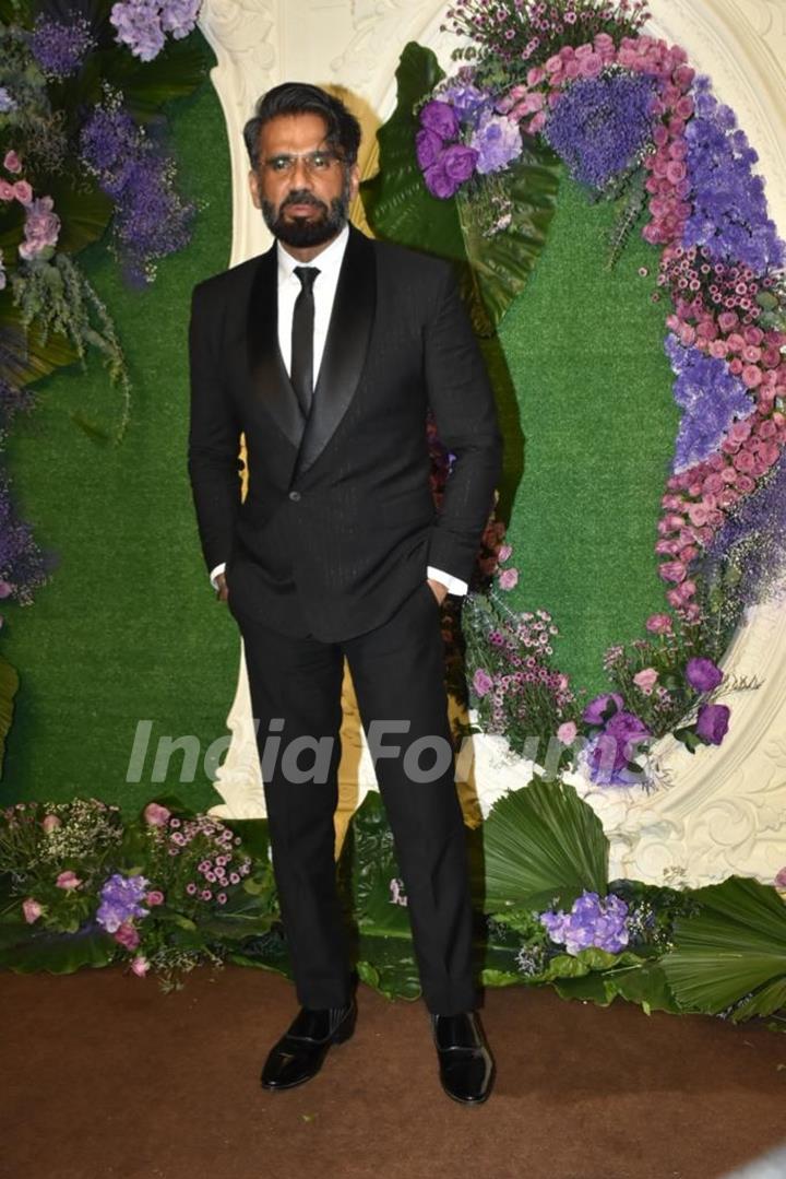 Celebrities attend the Karan Deol and Drisha Acharya Wedding reception 