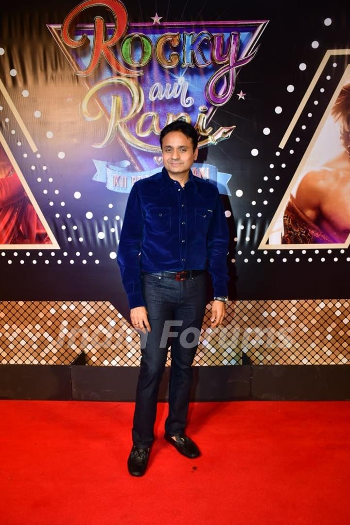 Celebrity snapped at the premier of  Rocky and rani ki prem khani