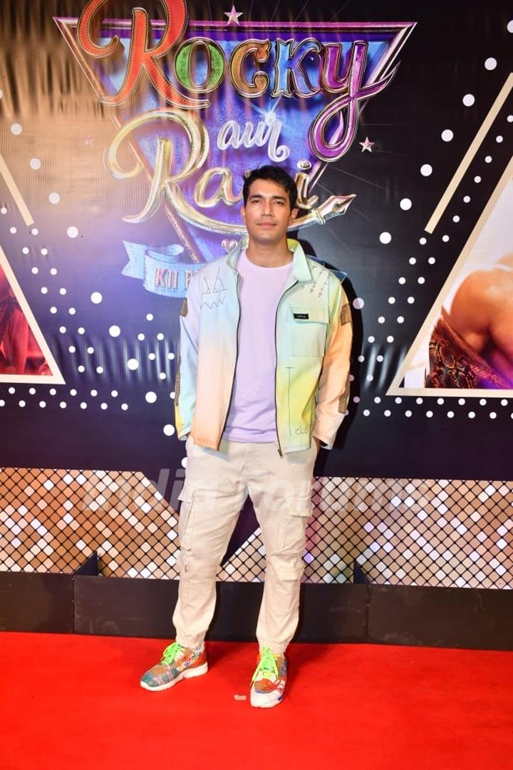 Celebrity snapped at the premier of  Rocky and rani ki prem khani