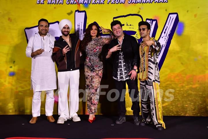 Richa Chadha, Varun Sharma, Pulkit Samrat, Manjot Singh, Pankaj Tripathi grace the trailer launch