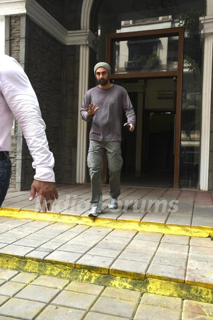 Ranbir Kapoor Snapped in Bandra 