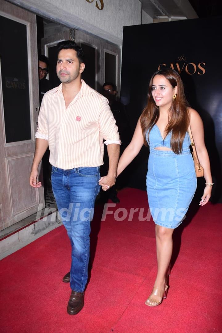 Varun Dhawan and Natasha Dalal,