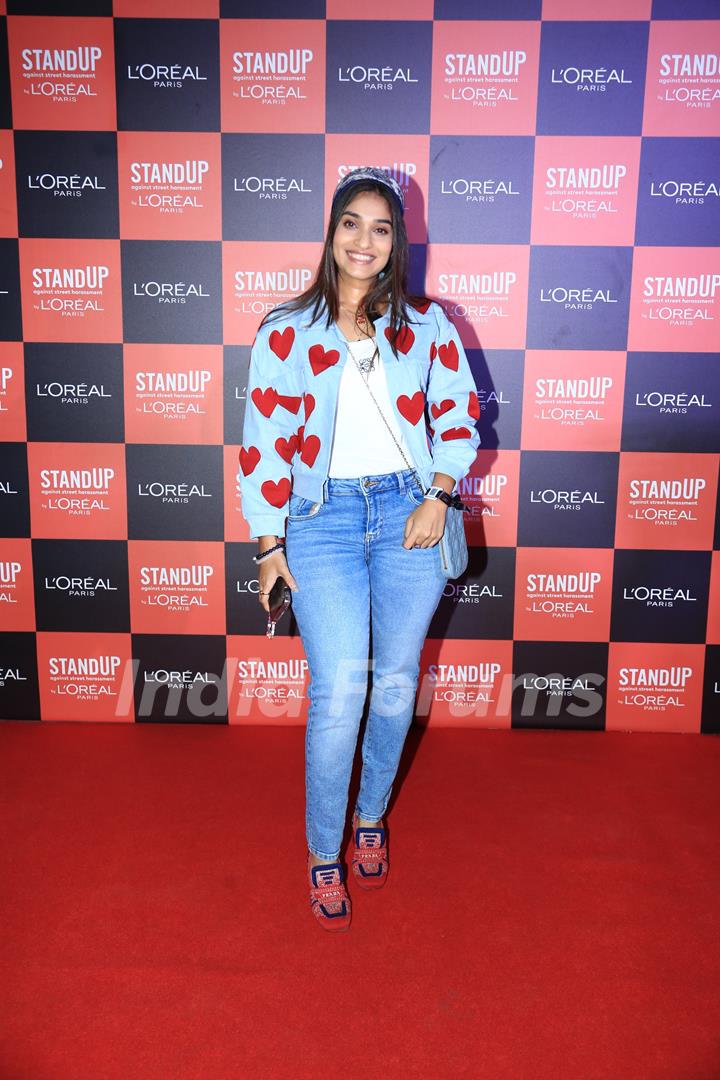 Celebrities attend L’Oreal Paris’ latest campaign ‘Standup against street harassment’ in Mumbai