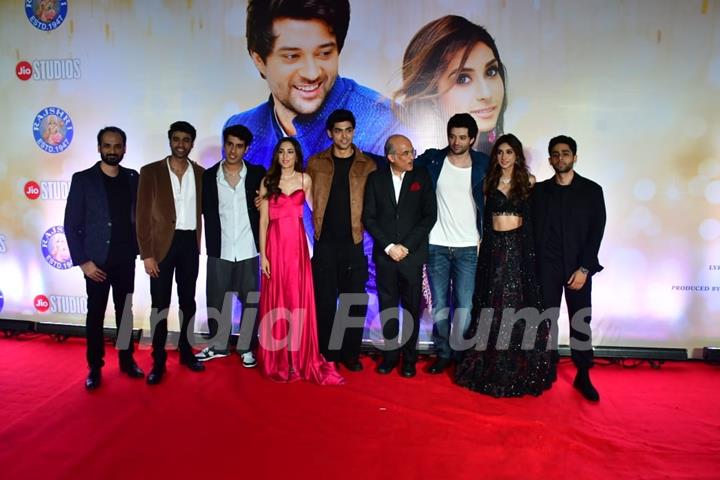 Avnish S. Barjatya, Rohan Khurana, Poojan Chhabra, Kanikka Kapur, Aditya Nanda, Sooraj Barjatya, Rajveer Deol, Paloma Dhillon, Manik Papneja