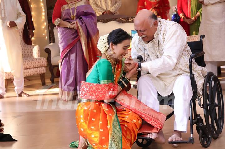 Baatein Kuch Ankahee Si, Vandana's aka Sayali Salunkhe wedding look