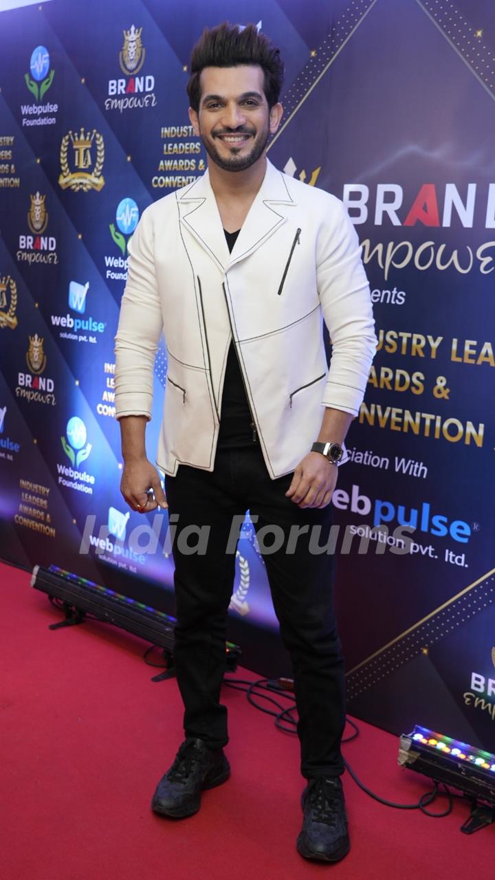 Arjun Bijlani attend Industry Leaders and Awards Convention