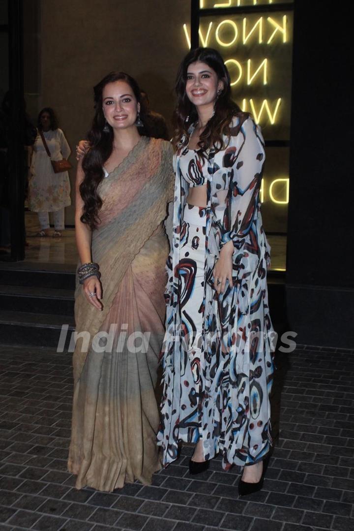 Dia Mirza ans Sanjana Sanghi 