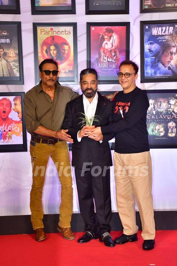 Jackie Shroff, Kamal Haasan, Vidhu Vinod Chopra