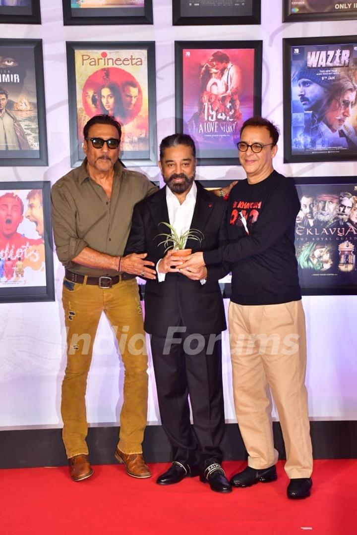 Jackie Shroff, Kamal Haasan, Vidhu Vinod Chopra