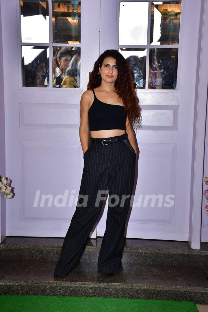 Dia Mirza, Ratna Shah Pathak, Fatima Sana Shaikh and Sanjana Sanghi snapped promoting film Dhak Dhak 