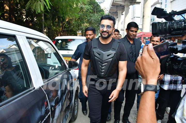 Raj Kundra attend the trailer launch of UT 69