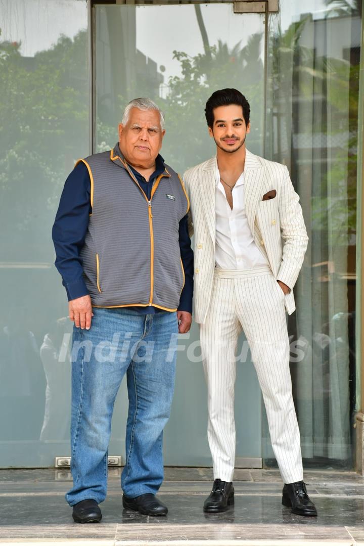 Ishaan Khatter  snapped promoting upcoming film Pippa