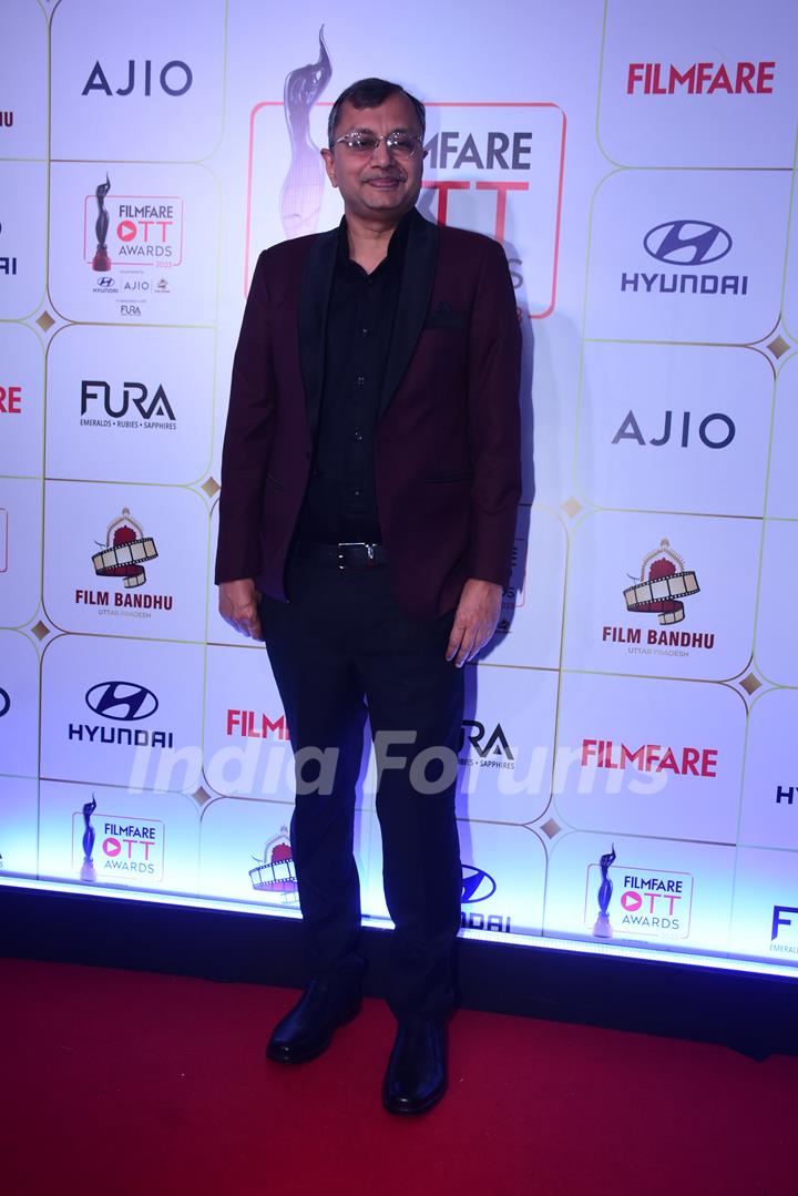 Celebrities at red carpet of OTT filmfare awards