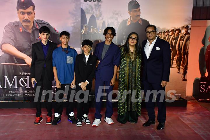 Celebrities at Sam Bahadur Movie Screening