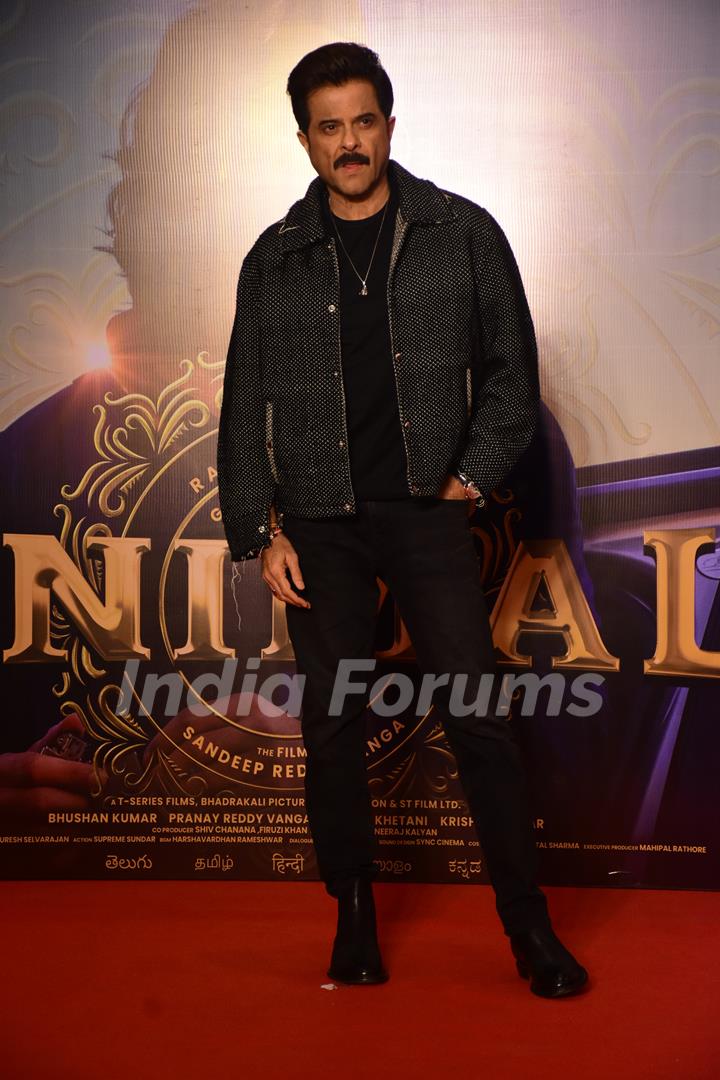 Anil Kapoor at Animal movie screening