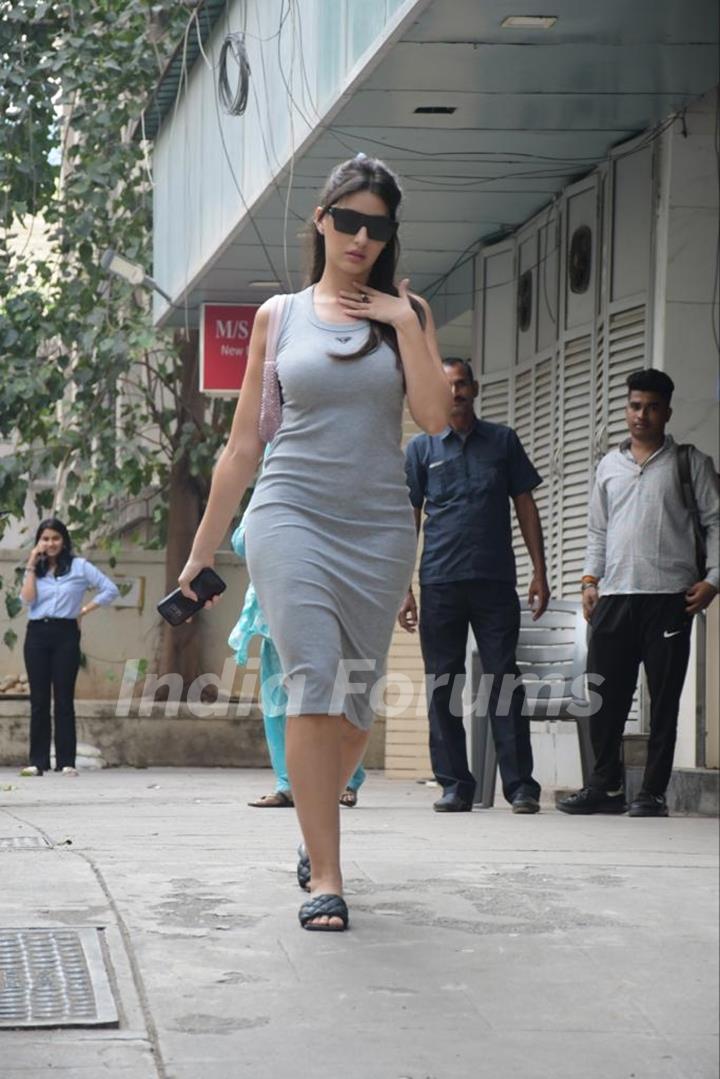 Nora Fatehi snapped in Bandra 