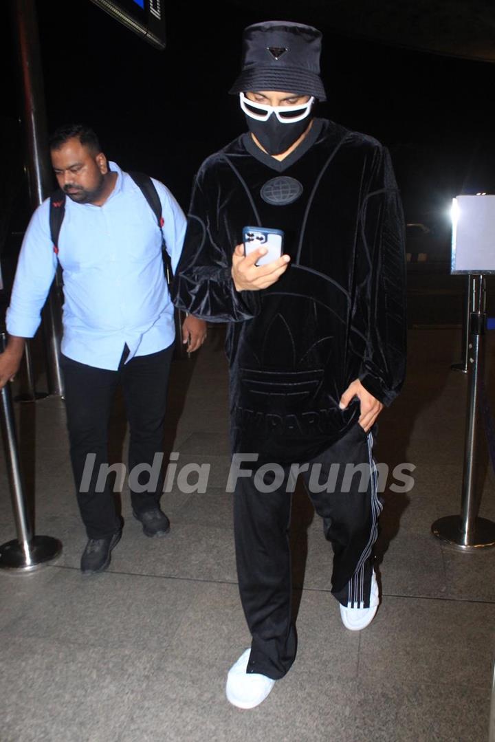 Ranveer Singh snapped at the Mumbai airprot 