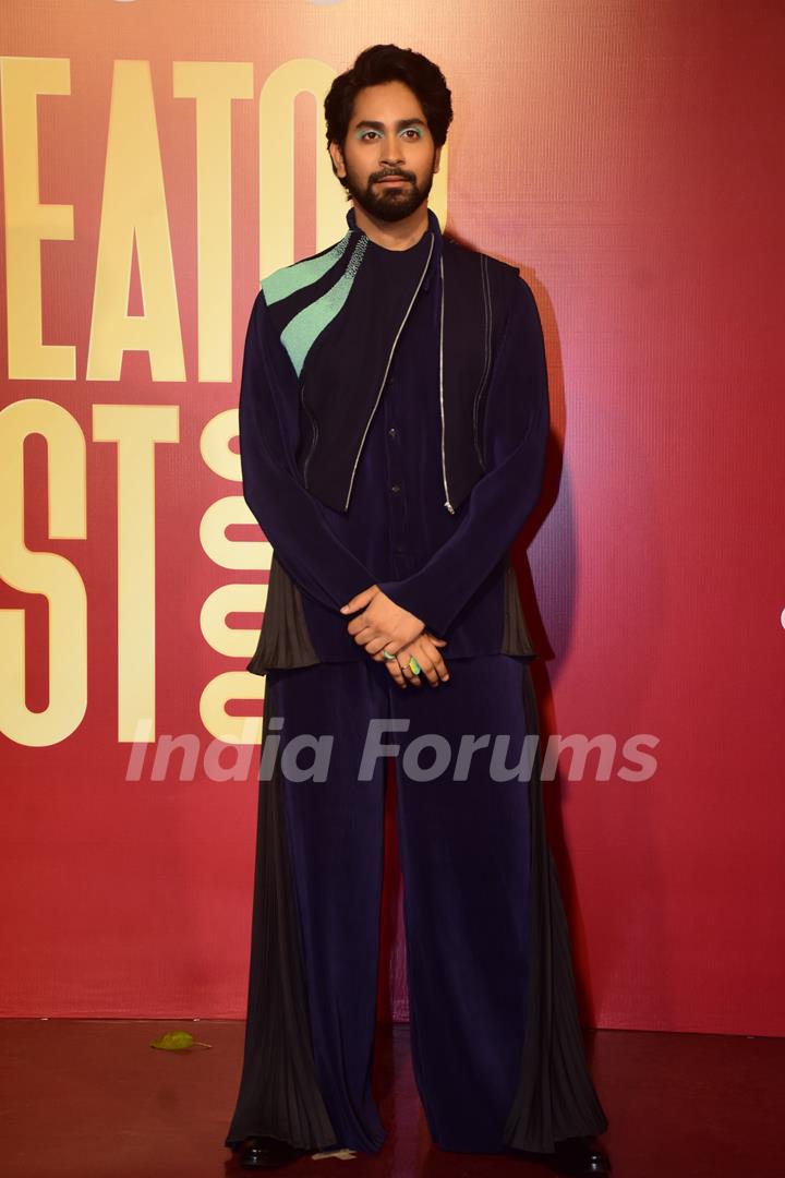 Ankush Bahunguna snapped at Myntra creators event