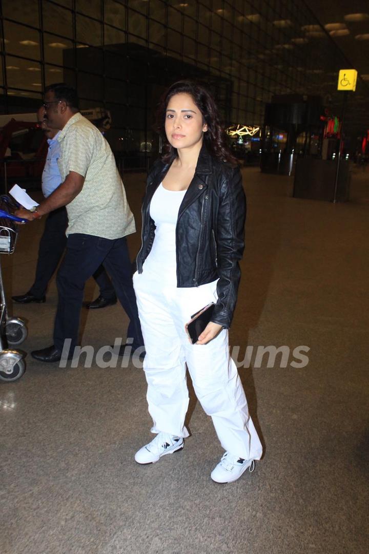 Nushrratt Bharucha snapped at the airport 