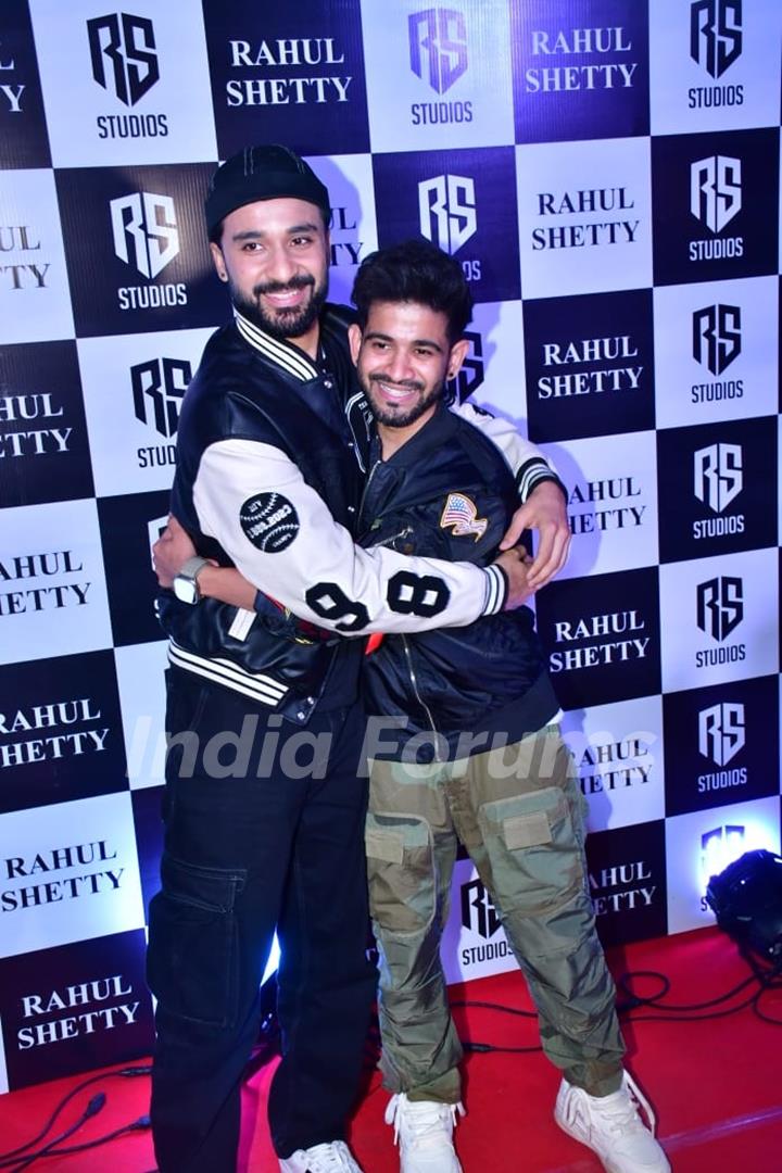 Celebrities snapped at Rahul Shetty's studio launch