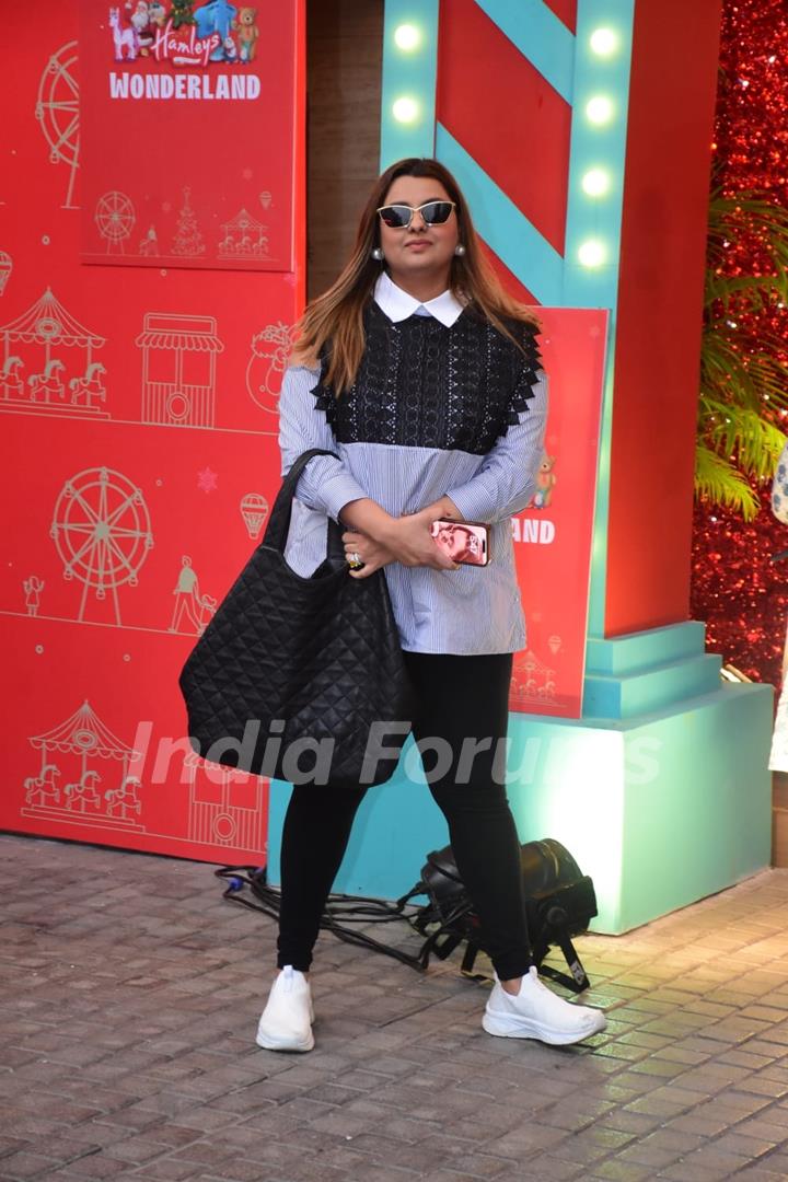 Celebrities snapped at Hamley wonderland