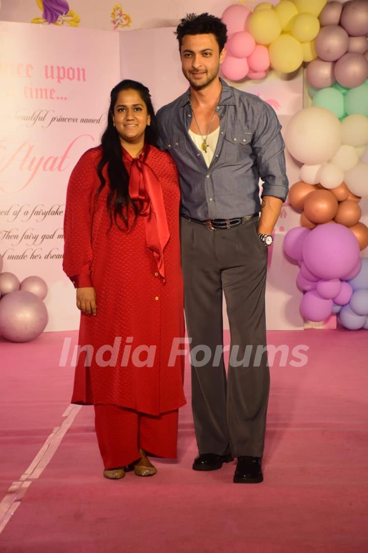 Celebrities snapped at Arpita Khan’s Daughter’s birthday 