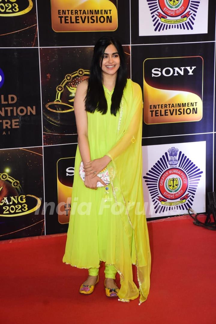 Adah Sharma Attends Umang 2023