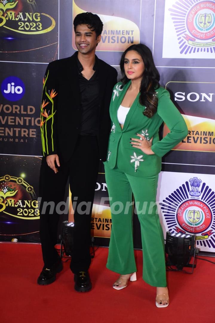 Huma Qureshi and Babil Khan Attends Umang 2023